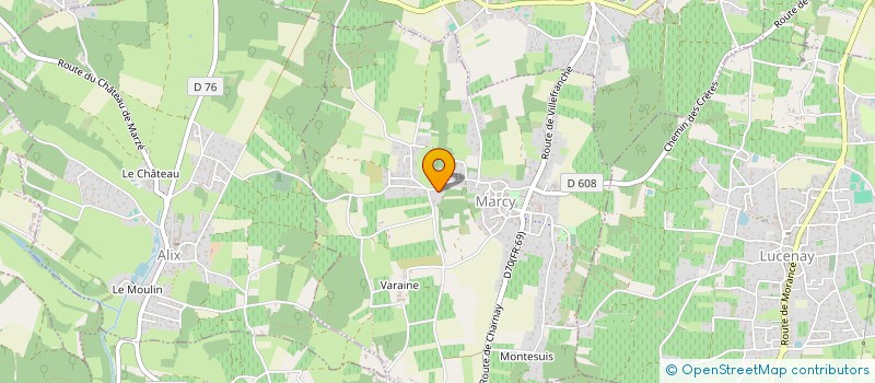 localisation de l'entreprise SCI ELDP à MARCY