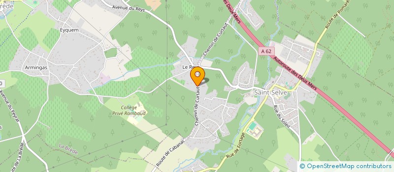 localisation de l'entreprise SCI ELDRIC 75  LA BREDE