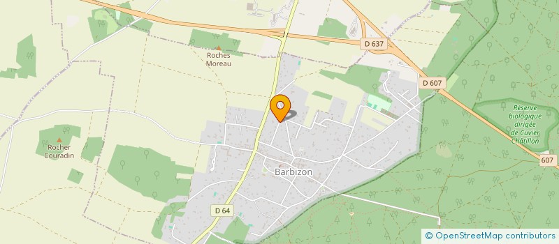 localisation de l'entreprise SCI ELEA  BARBIZON