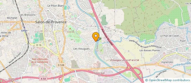 localisation de l'entreprise SCI ELEA  SALON-DE-PROVENCE