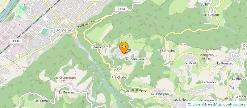 localisation de l'entreprise SCI ELEA à REVEL