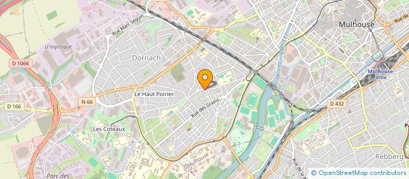 localisation de l'entreprise SCI ELEA  MULHOUSE