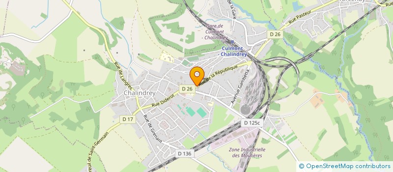 localisation de l'entreprise SCI ELEA IMMO à CHALINDREY