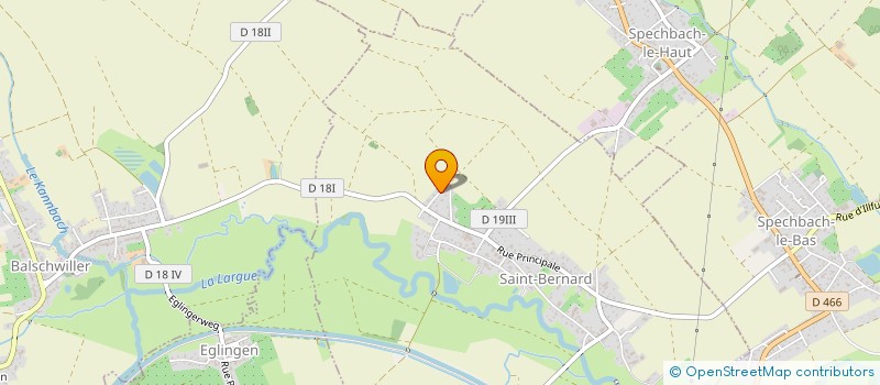 localisation de l'entreprise SCI ELEBOR  SAINT-BERNARD