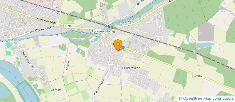 localisation de l'entreprise SCI ELECYL à MARDIE