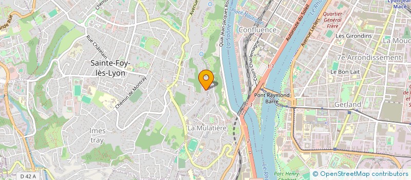 localisation de l'entreprise SCI ELEFAN  SAINTE-FOY-LES-LYON