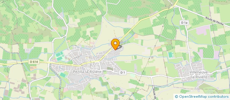 localisation de l'entreprise SCI  ELELA  PEZILLA-LA-RIVIERE