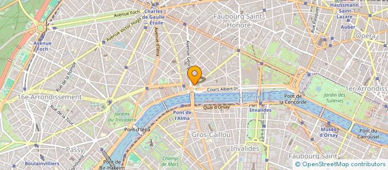 localisation de l'entreprise SCI ELEM  PARIS