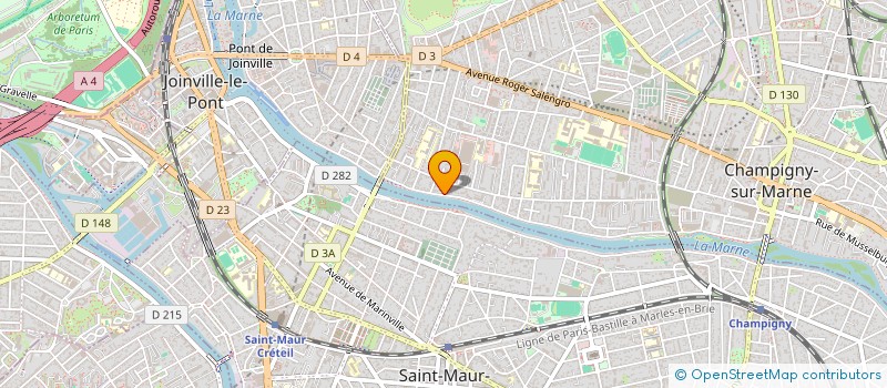 localisation de l'entreprise SCI ELEMA  CHAMPIGNY-SUR-MARNE