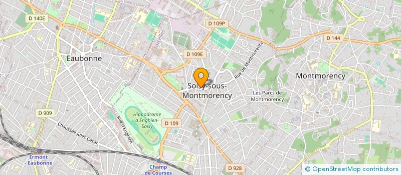 localisation de l'entreprise SCI ELEN IMMOBILIERE  SOISY-SOUS-MONTMORENCY