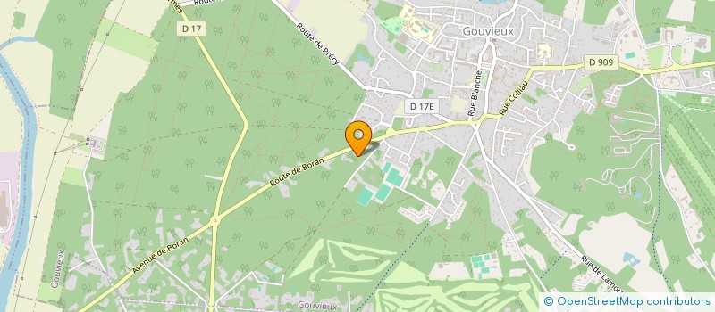 localisation de l'entreprise SCI ELENA  GOUVIEUX