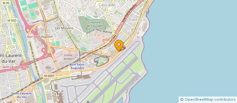 localisation de l'entreprise SCI ELENA à NICE