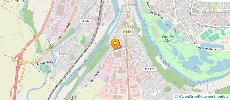 localisation de l'entreprise SCI ELENAP à MEAUX