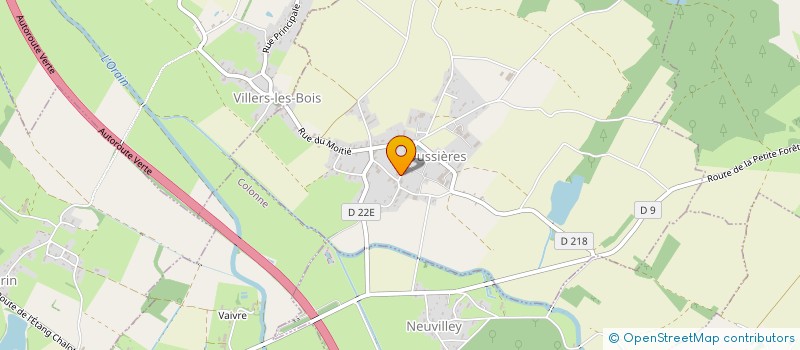 localisation de l'entreprise SCI ELEONORCONSTANT  COLONNE