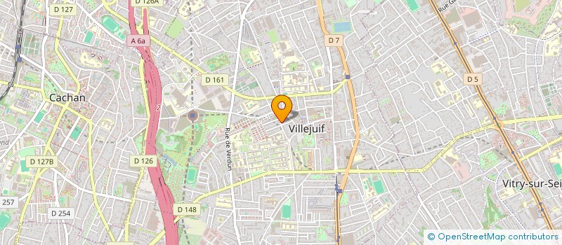 localisation de l'entreprise SCI ELEOTIBO à VILLEJUIF