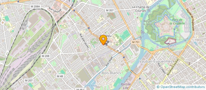 localisation de l'entreprise SCI ELER  LILLE