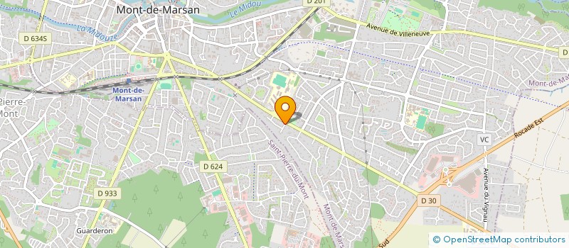 localisation de l'entreprise SCI ELESKA à MONT-DE-MARSAN