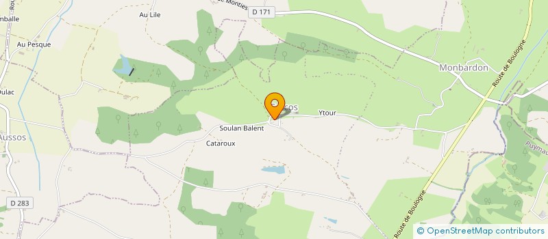 localisation de l'entreprise SCI ELESSAR  SARCOS