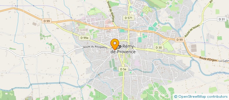 localisation de l'entreprise SCI ELEUSIS  SAINT-REMY-DE-PROVENCE