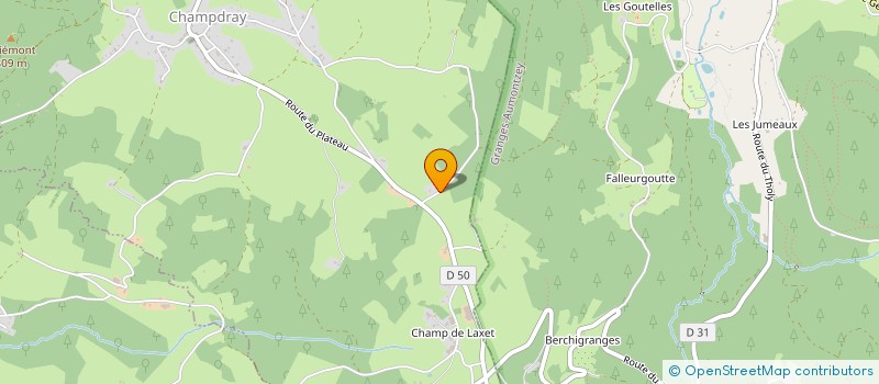 localisation de l'entreprise SCI ELEUSIS  CHAMPDRAY