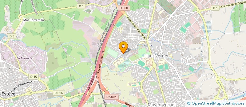 localisation de l'entreprise SCI ELEUTHERIA à PERPIGNAN