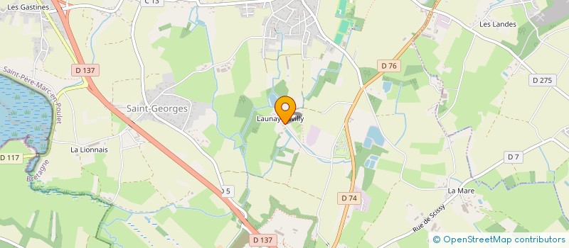 localisation de l'entreprise SCI ELEVAGE DE LAUNAY  SAINT-PERE-MARC-EN-POULET