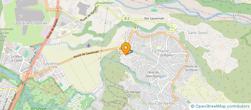 localisation de l'entreprise SCI ELFE 23 à SAINT-PAUL