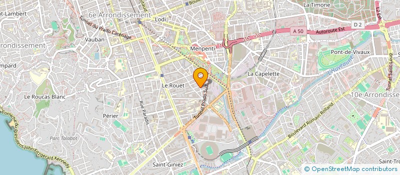 localisation de l'entreprise SCI ELFI à MARSEILLE
