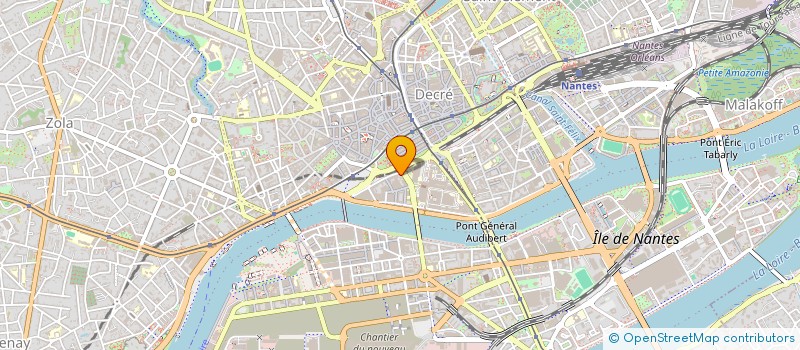 localisation de l'entreprise SCI ELG à NANTES