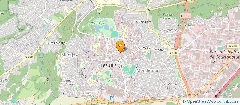 localisation de l'entreprise SCI ELGEBALY à LES ULIS
