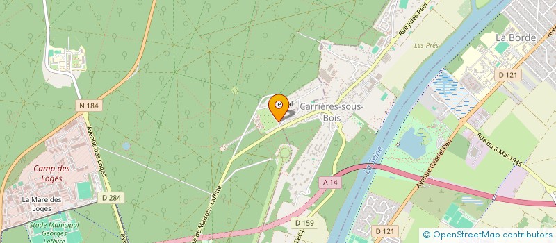 localisation de l'entreprise SCI ELGUS  SAINT-GERMAIN-EN-LAYE