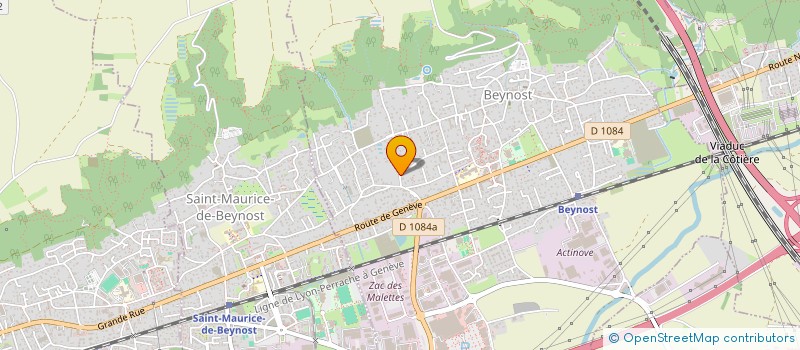 localisation de l'entreprise SCI ELH à BEYNOST