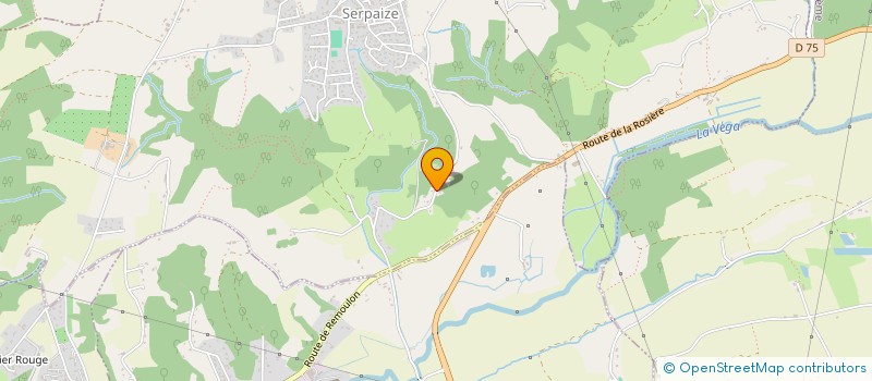 localisation de l'entreprise SCI ELHEV  SERPAIZE