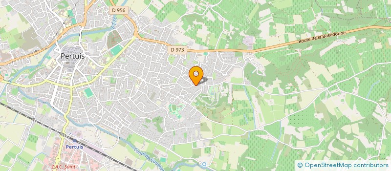 localisation de l'entreprise SCI ELHONYA 2  PERTUIS