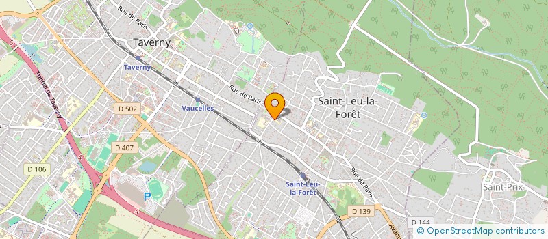 localisation de l'entreprise SCI ELI  SAINT-LEU-LA-FORET