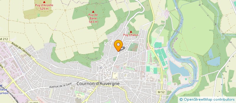 localisation de l'entreprise SCI ELIA  MENDE