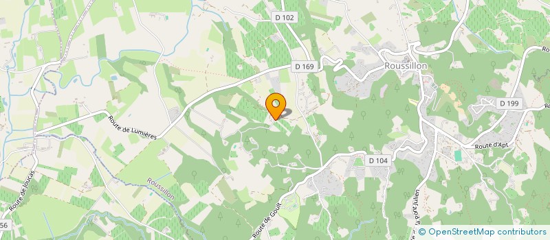 localisation de l'entreprise SCI ELIA  LIOUX