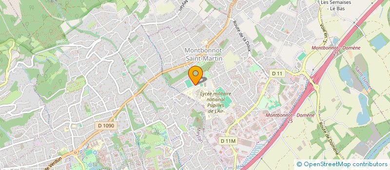 localisation de l'entreprise SCI ELIA  MONTBONNOT-SAINT-MARTIN