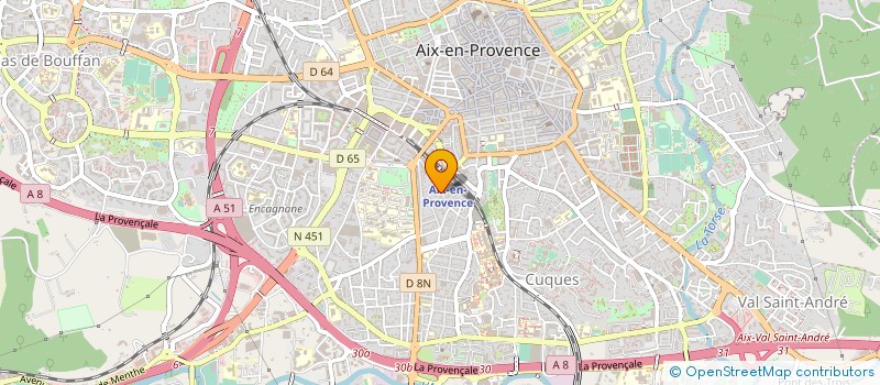 localisation de l'entreprise SCI ELIA IMMOBILIER à AIX-EN-PROVENCE