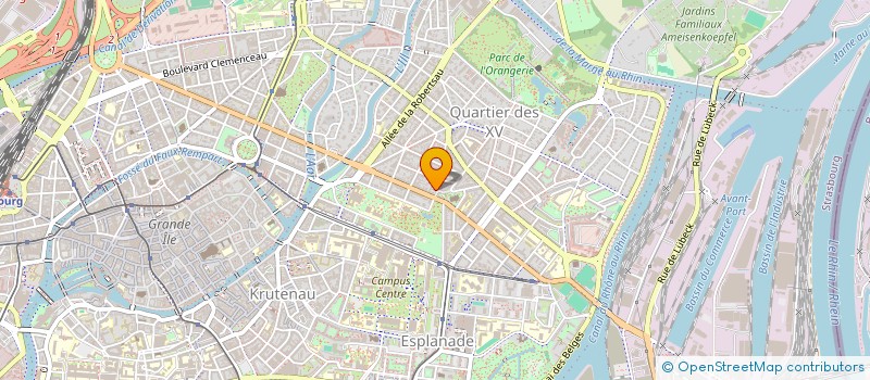 localisation de l'entreprise SCI ELIAH SITAEL  STRASBOURG