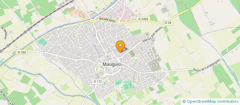 localisation de l'entreprise SCI ELIAL 90  MAUGUIO