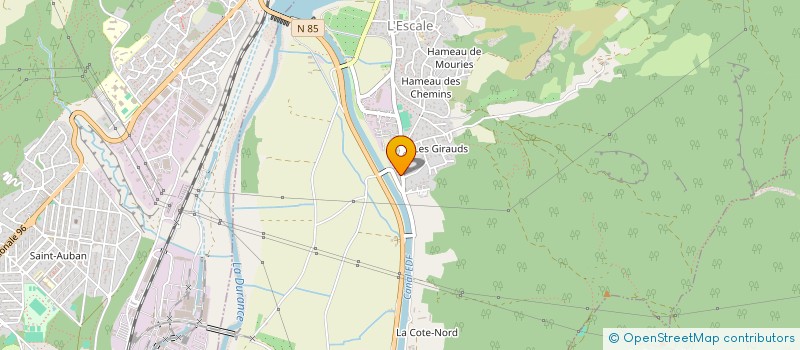 localisation de l'entreprise SCI ELIAM.B  L'ESCALE