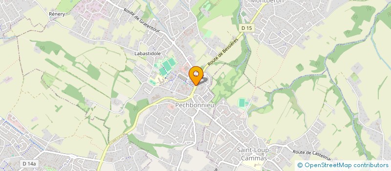 localisation de l'entreprise SCI ELIANE  PECHBONNIEU