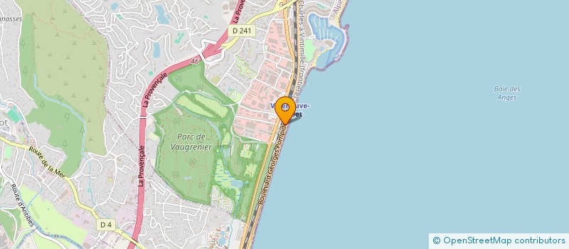 localisation de l'entreprise SCI ELIAS FAMILY  VILLENEUVE-LOUBET