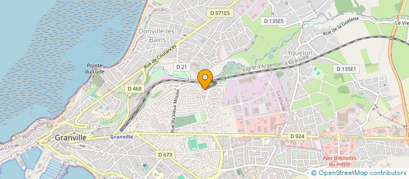 localisation de l'entreprise SCI ELIBAR IMMO  GRANVILLE