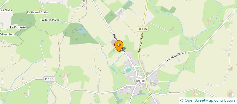 localisation de l'entreprise SCI ELICHROQ  BIERNE-LES-VILLAGES