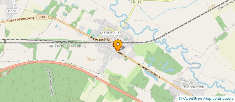 localisation de l'entreprise SCI ELICLA  MARAINVILLER
