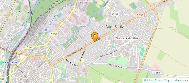 localisation de l'entreprise SCI ELIDO  SAINT-SAULVE