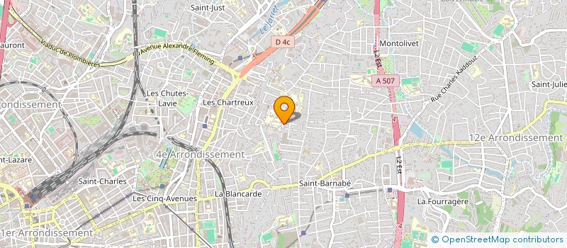localisation de l'entreprise SCI ELIE à MARSEILLE