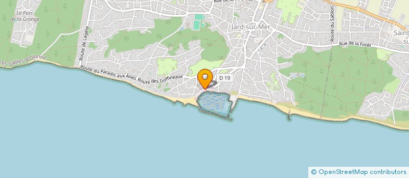 localisation de l'entreprise SCI ELIE ISAIAH à JARD-SUR-MER
